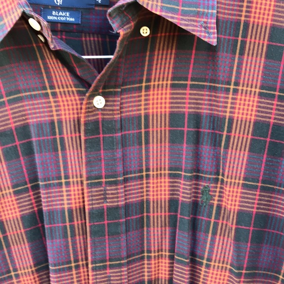 Ralph Lauren mens shirt size XL plaid - Picture 6 of 6